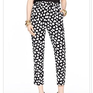 Kate Spade Dancing Hearts Ria pant Valentine's Day